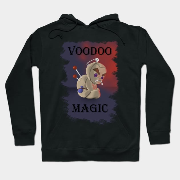 Voodoo magic. Hoodie by Maximuselektro